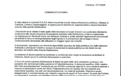 COMUNICATO STAMPA SICUREZZA