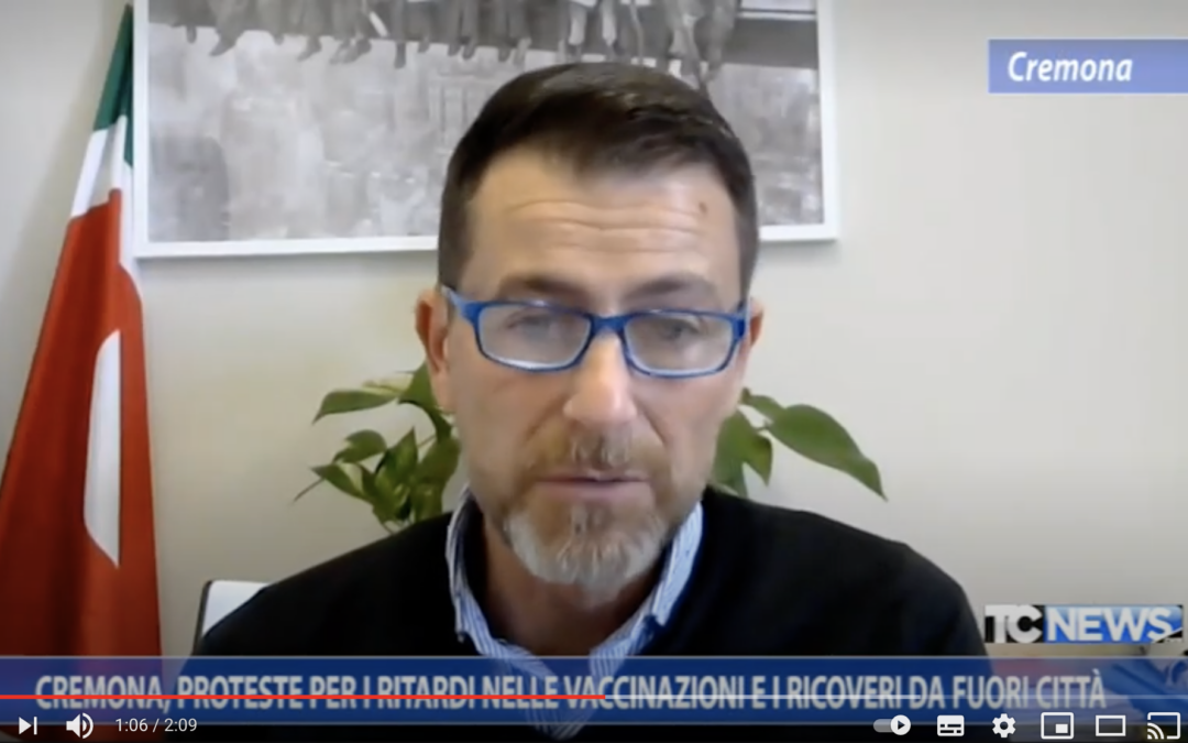 “Ritardi dei vaccini e l’urgenza di risposte certe” Intervista a Marco Arcari, CGIL Cremona, su Telecolor