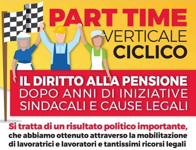 Part time verticale ciclico, dopo anni un risultato importante