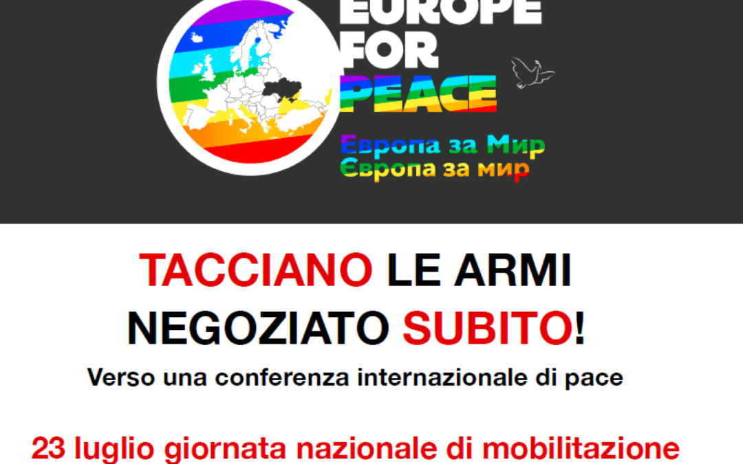 CGIL Cremona aderisce e partecipa all’iniziativa di Pace