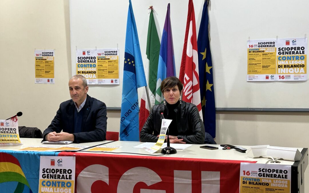 Le ragioni dello sciopero: Conferenza Stampa CGIL Cremona e UIL Cremona-Mantova