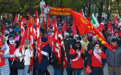 METALMECCANICI: VENERDÌ 21 FEBBRAIO SCIOPERO NAZIONALE E MANIFESTAZIONE A CREMONA