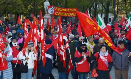 METALMECCANICI: VENERDÌ 21 FEBBRAIO SCIOPERO NAZIONALE E MANIFESTAZIONE A CREMONA