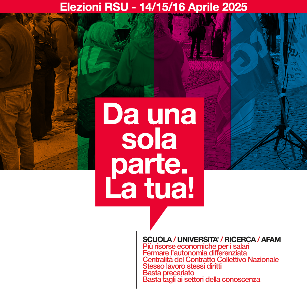 Banner elezioni RSU sintesi